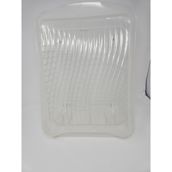Vtg Rubbermaid Coated Wire White Dish Drying Rack Drainer 1H92 Clear Mat 1S04 - Picture 14 of 16